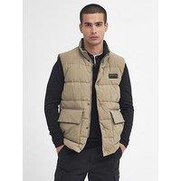 Barbour International Morville Padded Gilet - Beige