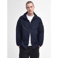 Barbour International Porter Hooded Showerproof Jacket - Dark Blue