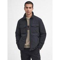 Barbour International Distill Quilted Zip Jacket - Black