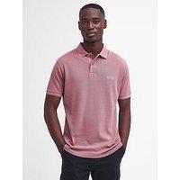 Barbour International Essential Short Sleeve Polo Shirt - Pink