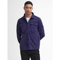 Barbour International Arlo Button Pocket Overshirt - Blue