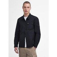 Barbour International Inline Nylon Zip Pocket Overshirt - Black