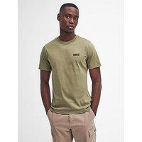 Barbour International Small Logo Short Sleeve T-Shirt - Khaki