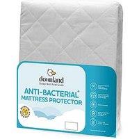 The Very Collection Anti-Bacterial Mattress Protector - Sk - White