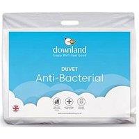 Downland Anti-Bacterial 4.5 Tog Duvet - Db - White