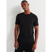 Dsquared2 Loungewear Back Logo Twin Pack T-Shirt - Black