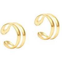 The Love Collection Gold Colour Double Ear Cuff