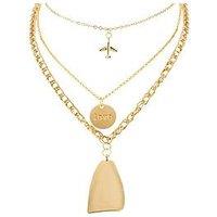 The Love Collection Triple Chain Love Plane