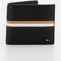 Boss Ray S 4Cc Coin Wallet With Coin Pocket - Black