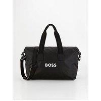 Boss Catch 3.0 Nylon Holdall Bag- Black