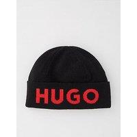 Hugo Xelm Nbc Beanie Hat - Black