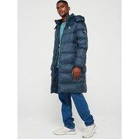 Calvin Klein Jeans Essentials Down Longline Parka - Navy