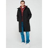 Calvin Klein Jeans Technical Longline Parka - Black