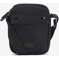 Barbour International Knockhill Essential Crossbody Bag - Black