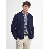 Barbour Langside Knitted Cardigan - Navy
