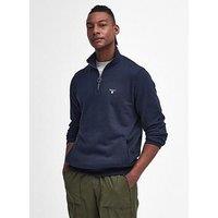 Barbour Beckhill 1/2 Zip Sweat Top - Navy