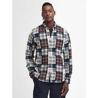 Barbour Long Sleeve Stonepark Flannel Checked Shirt - Multi