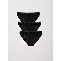 Calvin Klein 3 Pack Brief - Black