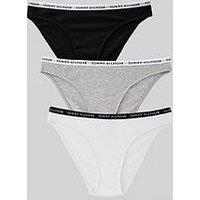 Tommy Hilfiger 3 Pack Banded Logo Brief - Multi