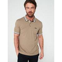 Boss Paddy Regular Fit Polo Shirt - Khaki