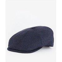 Barbour Claymore Wool Blend Bakerboy Cap - Navy
