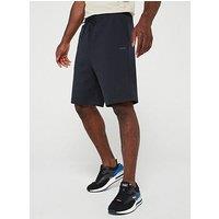 Boss Headlo Jersey Shorts - Dark Blue