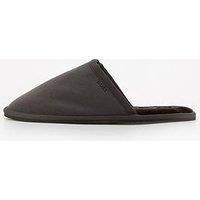 Boss Home Slip Mule Slipper - Grey