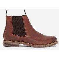 Barbour Farsley Leather Chelsea Boots - Brown