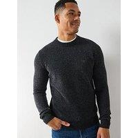 Barbour Tainsbury Crew Knitted Jumper - Black
