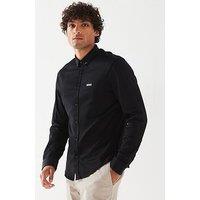 Boss B Motion Regular Fit Long Sleeve Shirt - Black