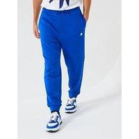 Hugo Blue Nompio Smiley Logo Cuff Joggers- Bright Blue