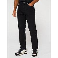 Hugo Blue Jonah Straight Fit Jeans - Black