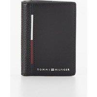 Tommy Hilfiger Stripe Trim Bifold Wallet - Black