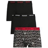 Hugo 3 Pack Triplet Design Trunks - Multi