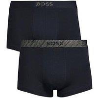 Boss 2 Pack Mono Trunk Gift Set (Navy/Silver)