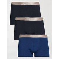 Boss 3 Pack Of Metallic Trunks - Multi