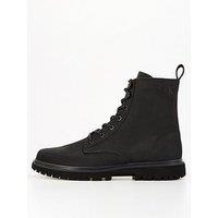 Calvin Klein Jeans Eva Mid Rebellious Lace Up Boots - Black