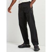 Hugo Geret244 Regular Fit Nylon Cargo Pants - Black