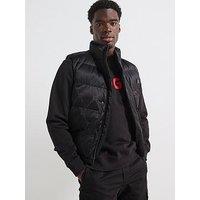 Hugo Baltino2411 Mono Chain Padded Gilet - Black