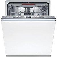 Bosch Series 6 Smv6Zcx10G Fullsize 14-Place Settings Integrated Dishwasher With Vario Flex Baskets, Vario Drawer, Time Light - Stainless Steel