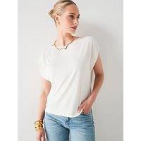 Mango Oversized Short-Sleeved T-Shirt