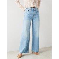 Mango Low-Rise Loose-Fit Wideleg Jeans