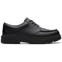 Clarks Youth Lorcam Edge Lace Leather School Shoe