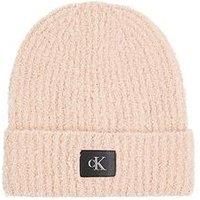 Calvin Klein Jeans Monogram Logo Beanie - Grey