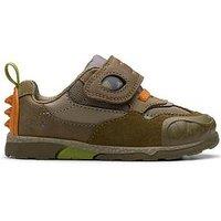 Clarks Toddler First Steggy See Dino Strap Shoe