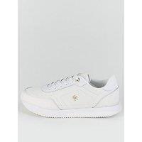 Tommy Hilfiger Elevated Essential Monogram Trainers - White