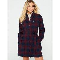 Tommy Jeans Check Shirt Dress - Multi