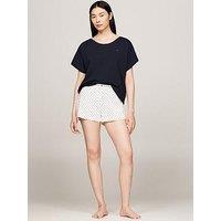 Tommy Hilfiger Short Sleeve Pyjama Short Set - Multi