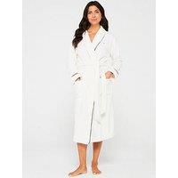 Tommy Hilfiger Fleece Robe - White