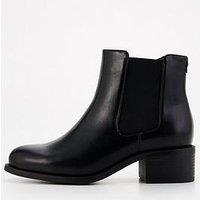 V By Very Extra Wide Fit Chelsea Ankle Boot - Black